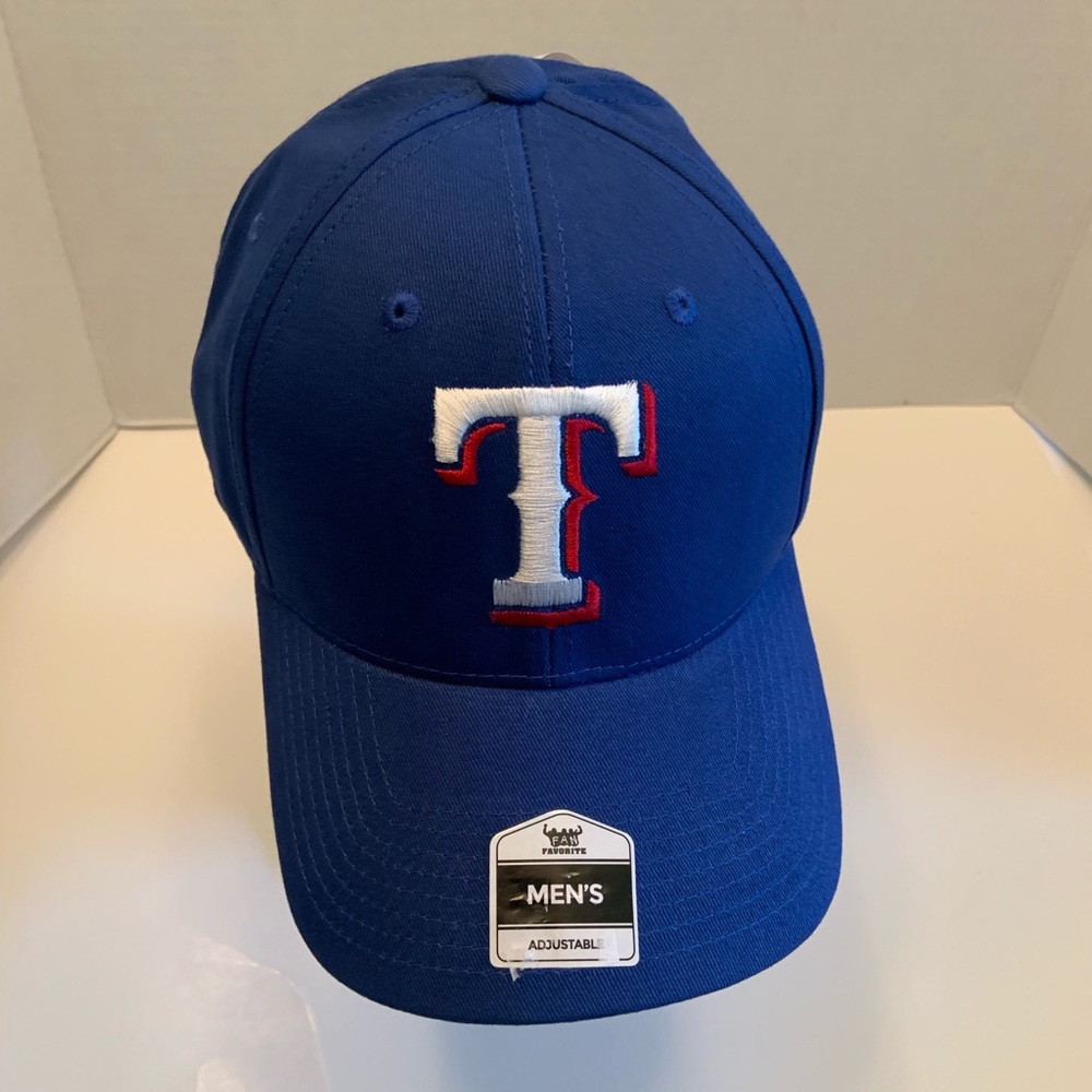 Texas Rangers adjustable baseball cap hat - Picture 1 of 2